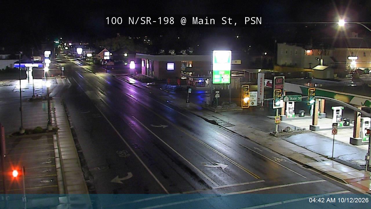 100 N / SR-198 @ Main St / SR-115, PSN