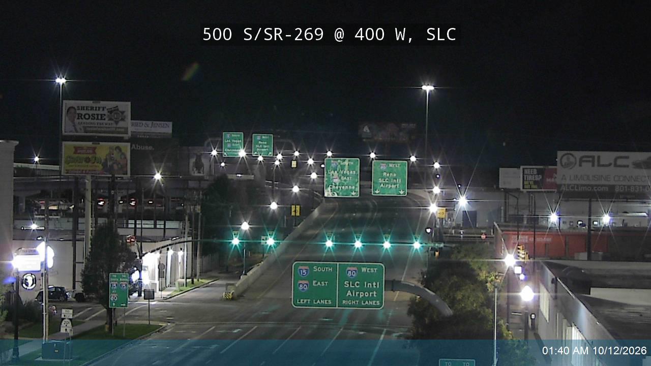 500 S / SR-269 @ 400 W, SLC