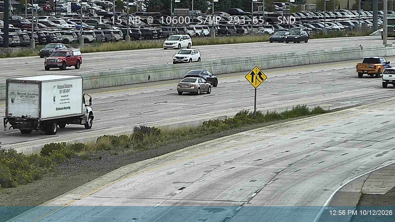 I-15 NB @ 10600 S / SR-151 / MP 293.65, SND