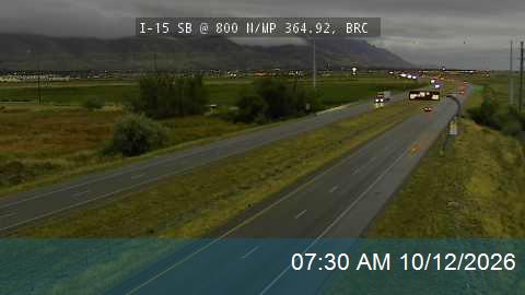 I-15 SB @ 800 N / MP 364.92, BRC