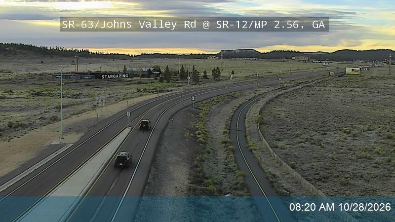 Bryce junction: UDOT camera view