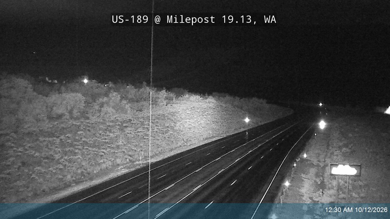 US-189 @ Milepost 19.13, WA