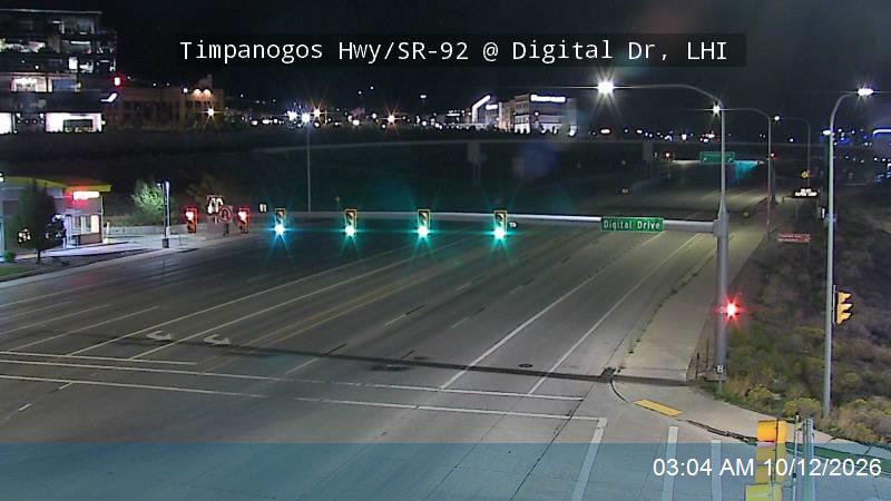 Timpanogos Hwy / 3500 N / SR-92 @ Digital Dr, LHI
