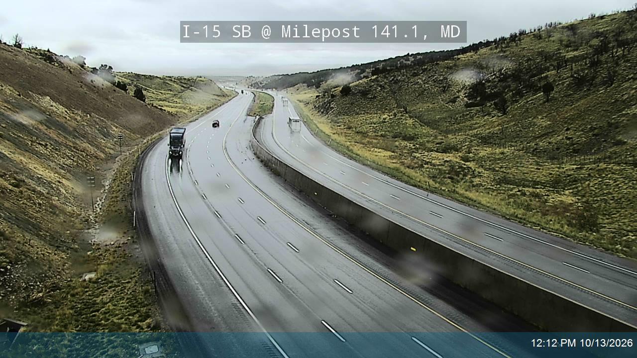 I-15 SB @ Milepost 141.1, MD