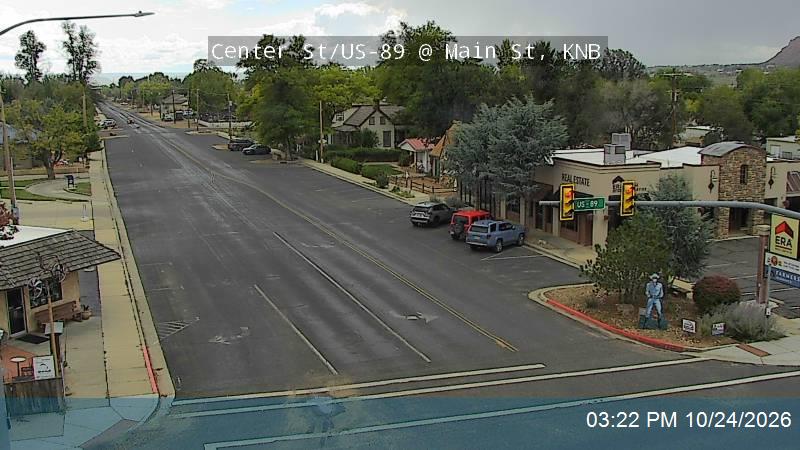 Center St / US-89 @ Main St, KNB