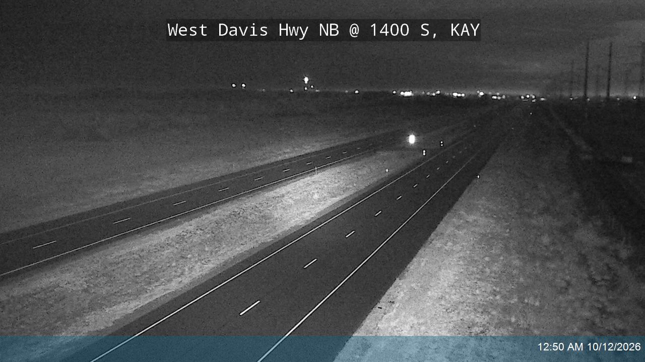 West Davis Hwy / SR-177 NB @ 1400 S / MP 5.74, KAY