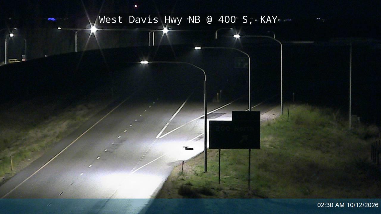 West Davis Hwy / SR-177 NB @ 400 S / MP 7.17, KAY
