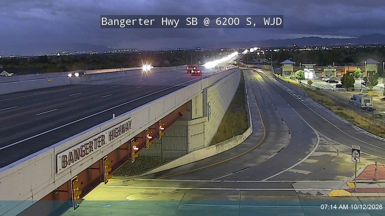 Bangerter Hwy / SR-154 SB @ 6200 S, WJD