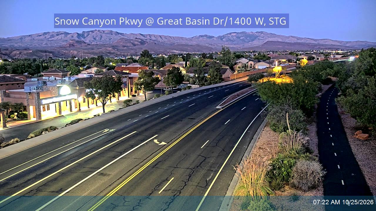 Snow Canyon Pkwy @ Great Basin Dr / 1400 W, STG