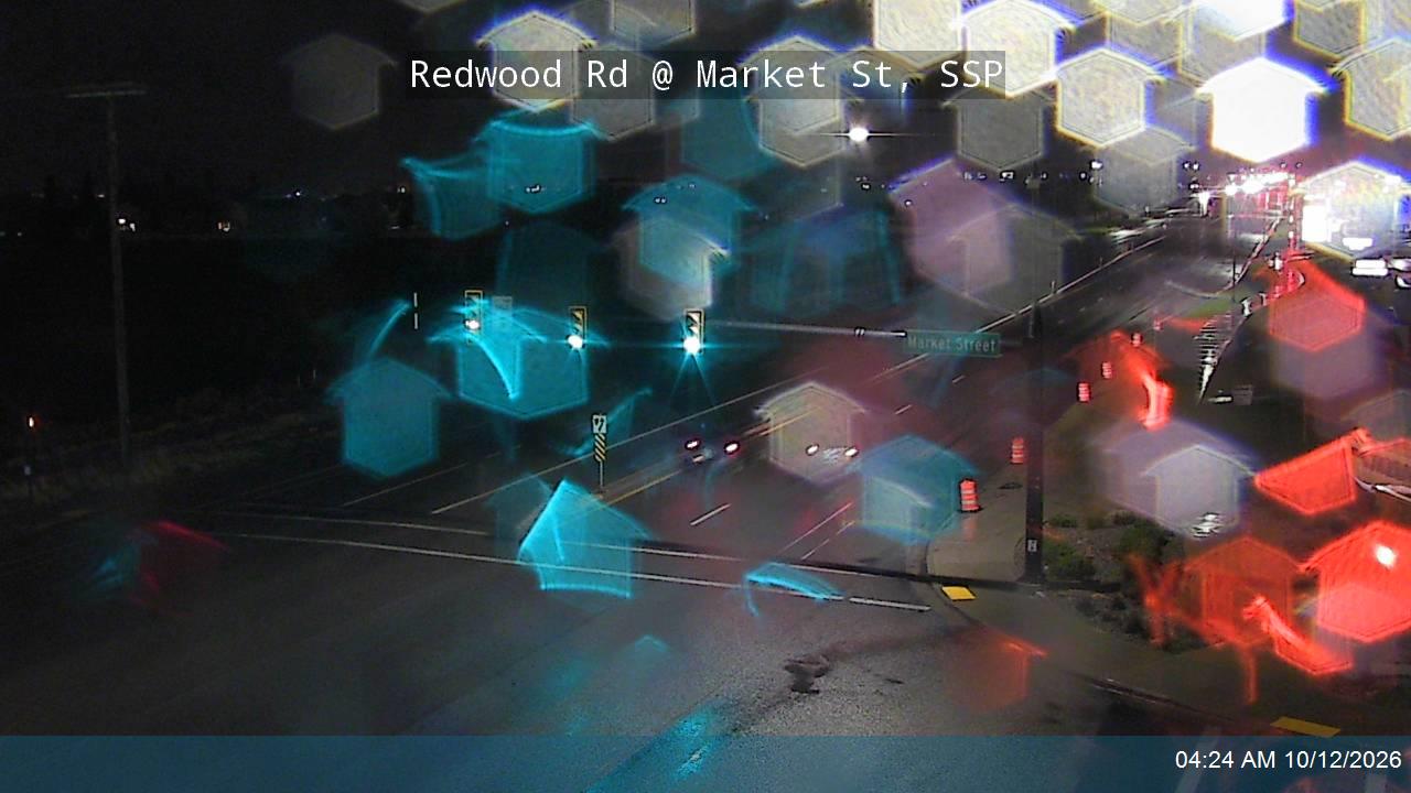 Redwood Rd / SR-68 @ Market St, SSP