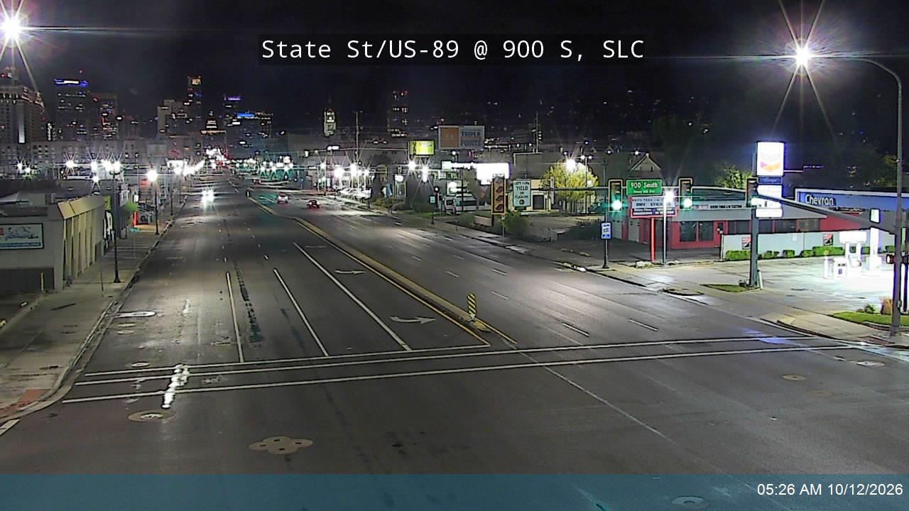 State St / US-89 @ 900 S, SLC