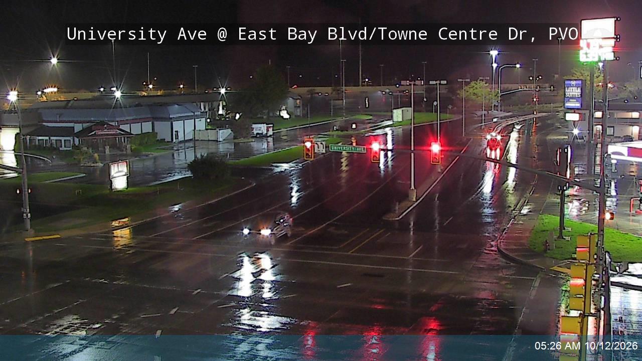 University Ave / US-189 @ East Bay Blvd / Town Center Dr / 1420 S, PVO