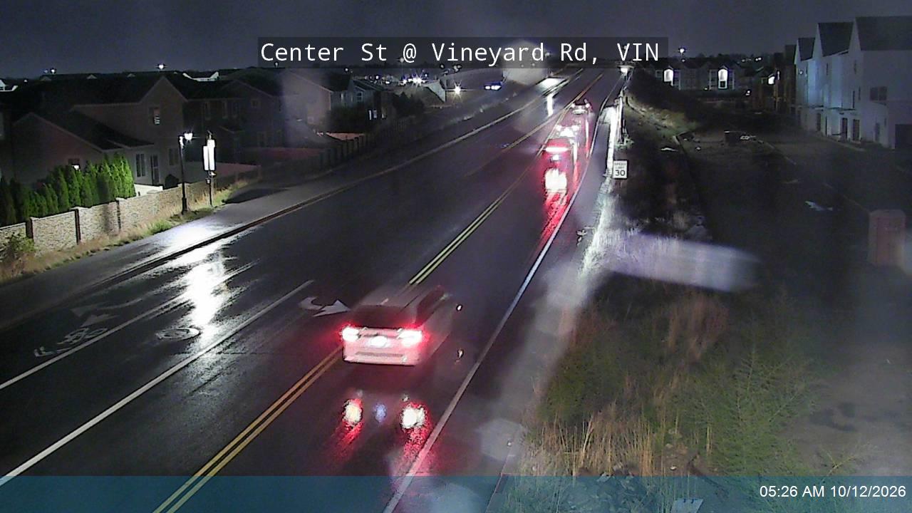 Center St @ Vineyard Rd, VIN