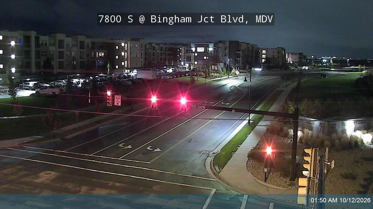 Center St / 7800 S @ Bingham Jct Blvd / 880 W, MDV