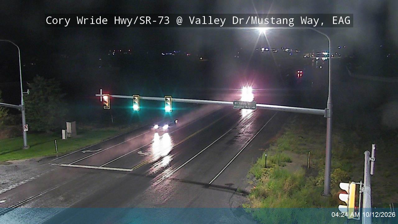 Cory Wride Hwy / SR-73 @ Valley Dr / Mustang Way, EAG