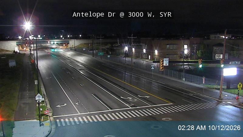 Antelope Dr / 1700 S / SR-127 @ 3000 W, SYR