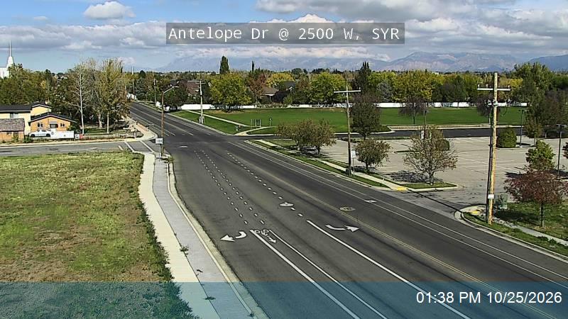 Antelope Dr / 1700 S / SR-127 @ 2500 W, SYR