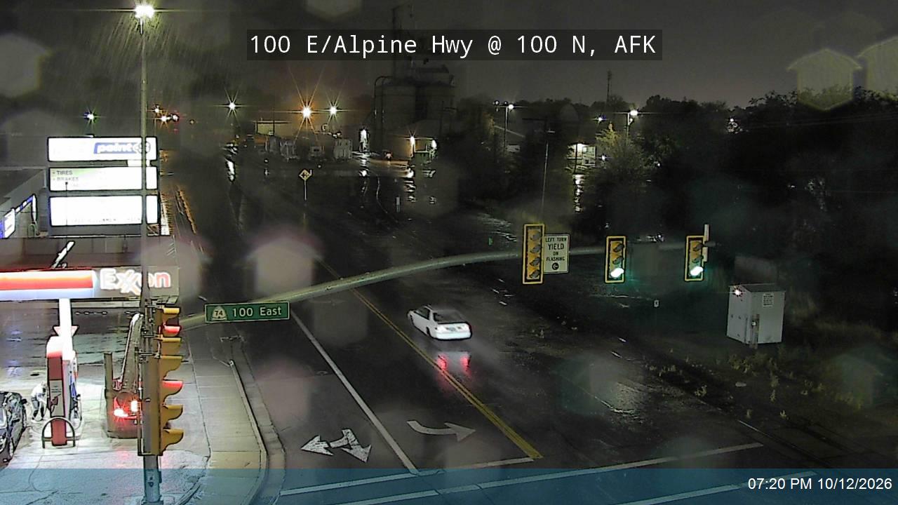 100 E / Alpine Hwy / SR-74 @ 100 N, AFK