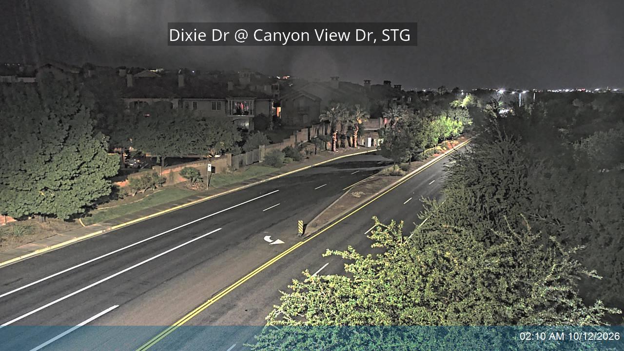 Dixie Dr @ Canyon View Dr, STG