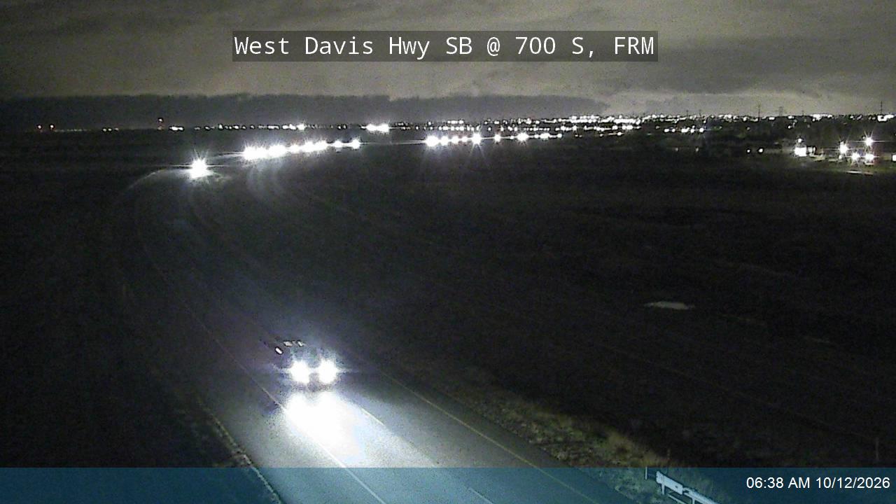 West Davis Hwy / SR-177 SB @ 700 S / MP 2.01, FRM