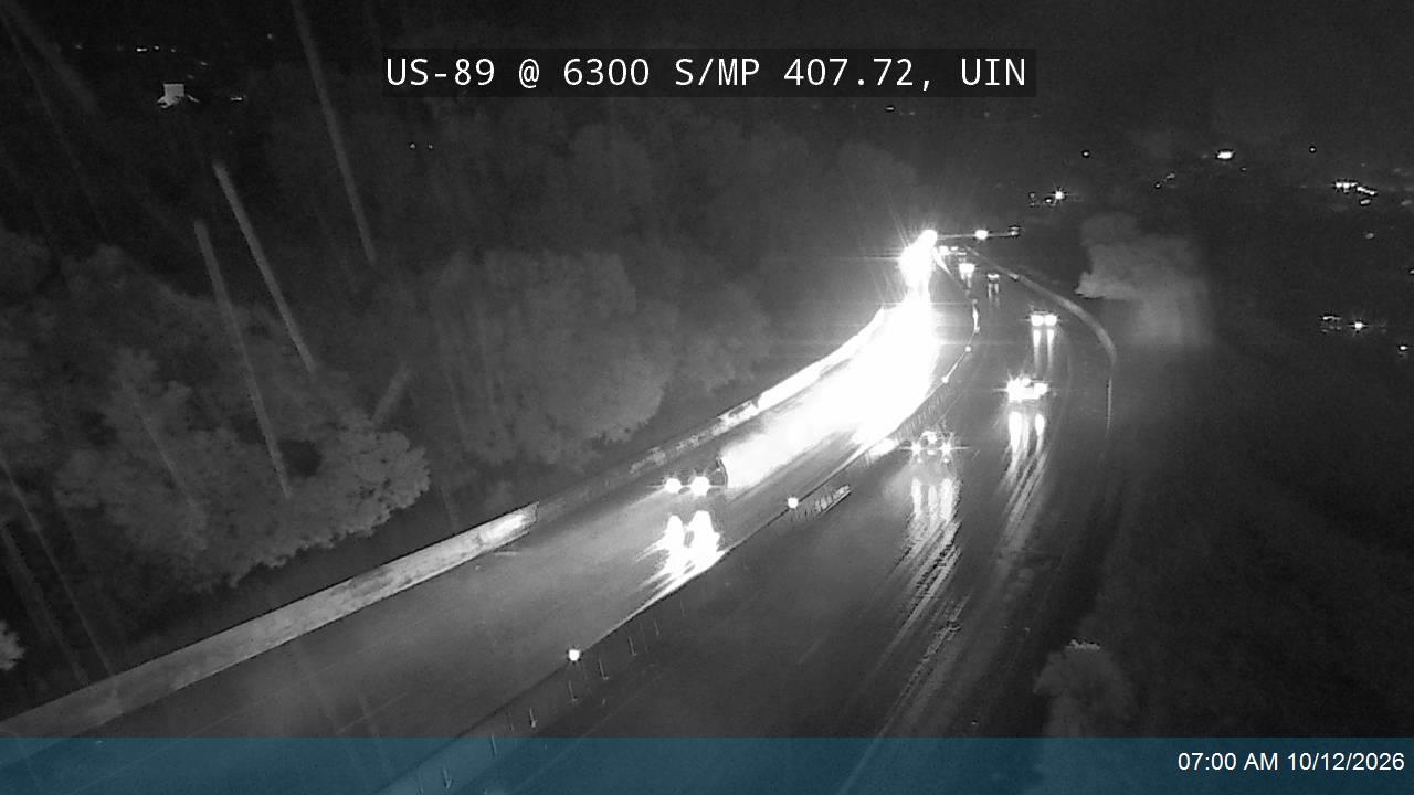 US-89 @ 6300 S / 150 E / MP 407.72, UIN