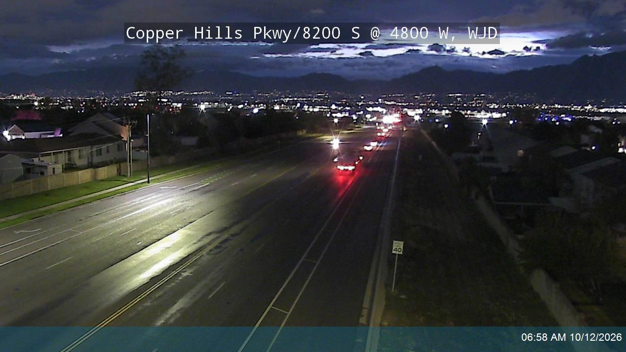 Copper Hills Pkwy / 8200 S @ 4800 W, WJD