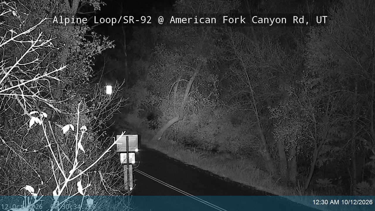 Alpine Loop / SR-92 @ American Fork Canyon Rd / SR-144, UT