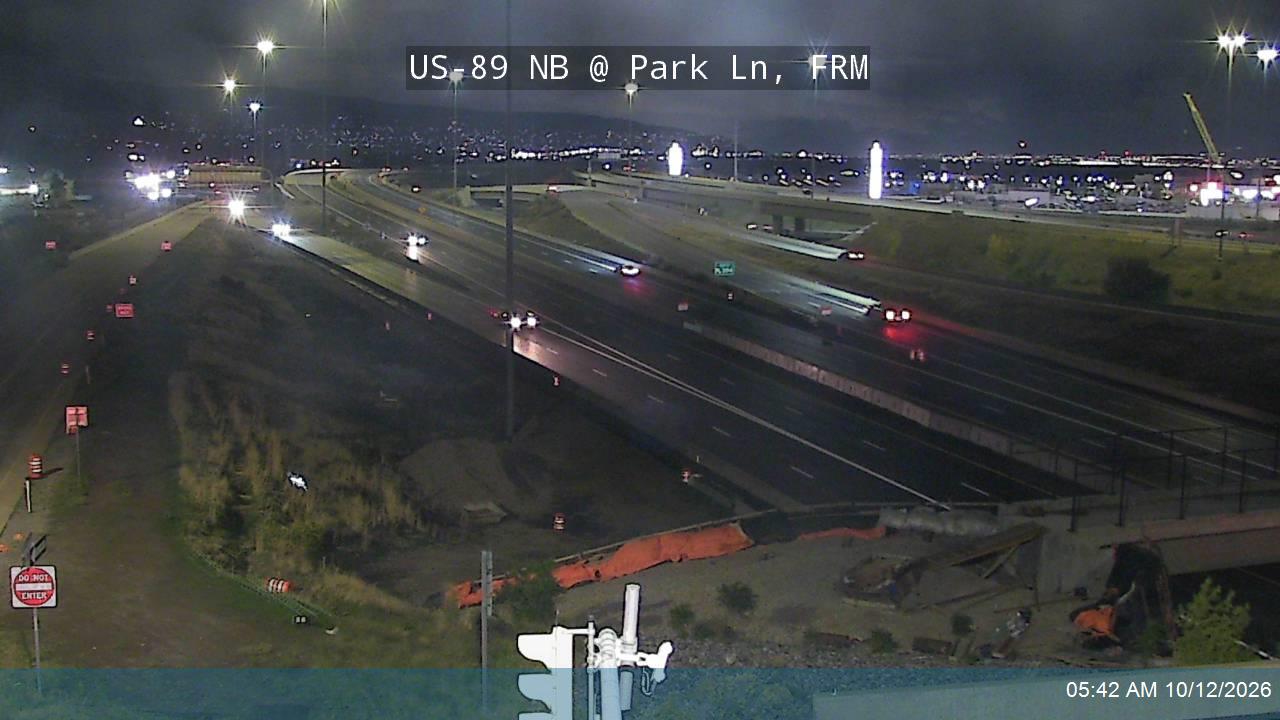 US-89 NB @ Park Ln / SR-225, FRM