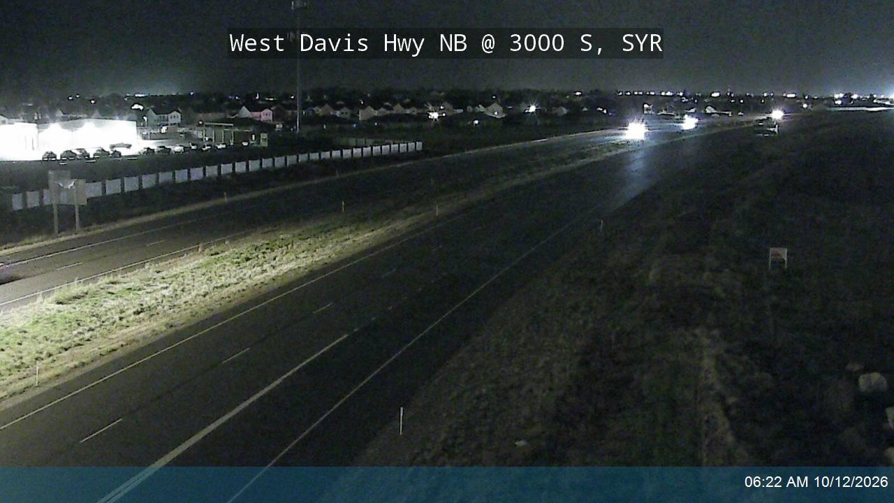 West Davis Hwy / SR-177 NB @ 3000 S / MP 12.35, SYR