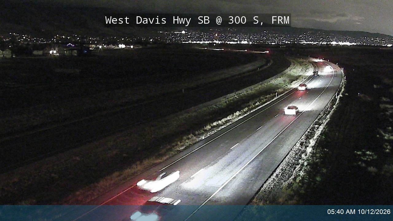 West Davis Hwy / SR-177 SB @ 300 S / MP 2.47, FRM