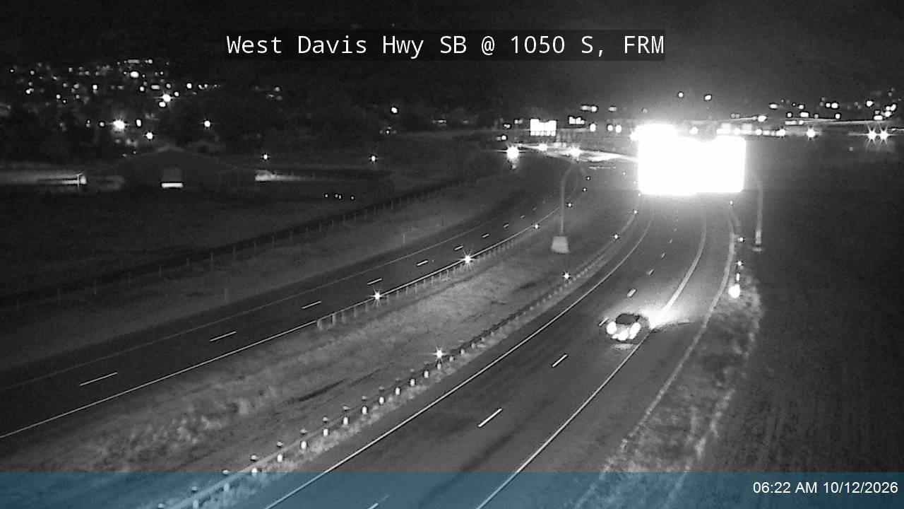 West Davis Hwy / SR-177 SB @ 1050 S / MP 0.52, FRM
