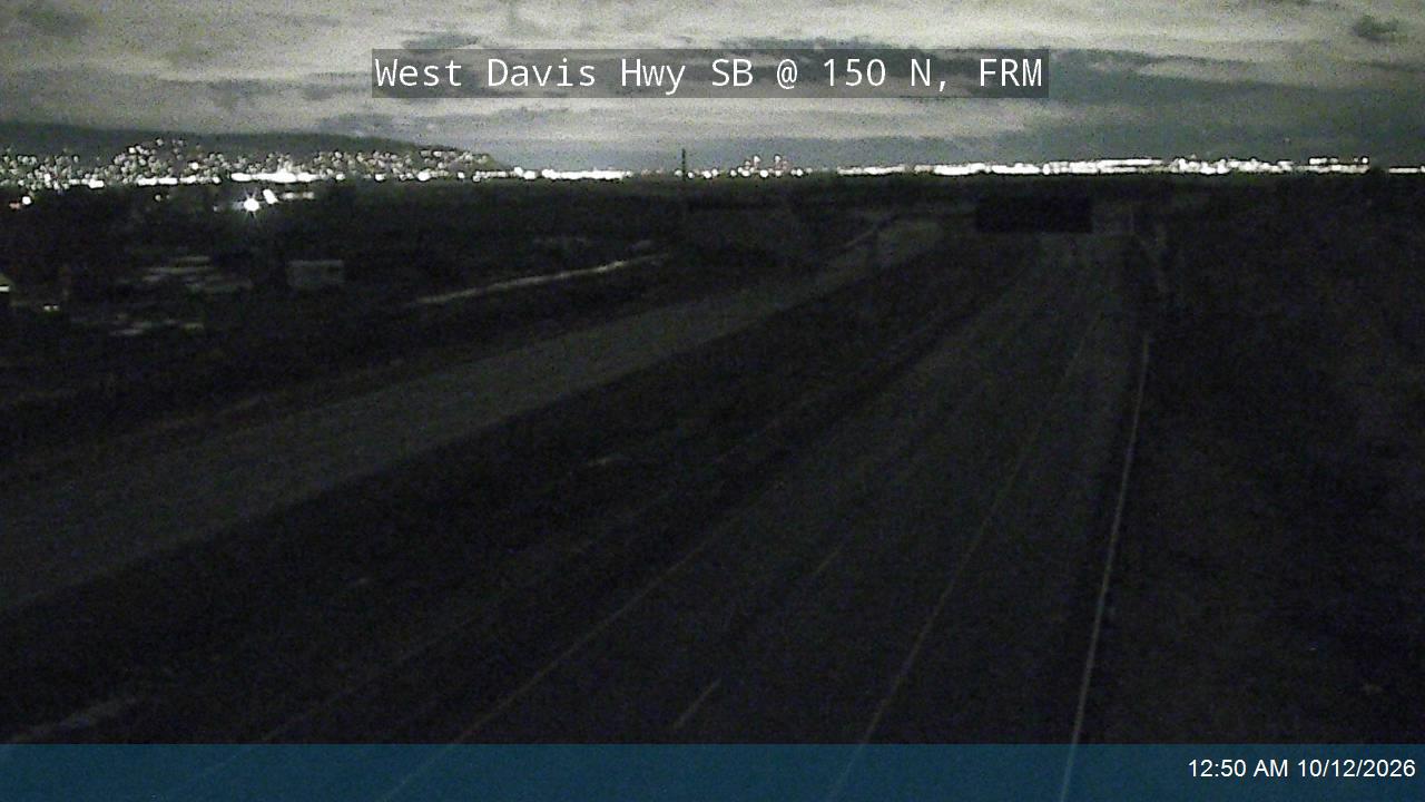 West Davis Hwy / SR-177 SB @ 150 N / MP 3.04, FRM