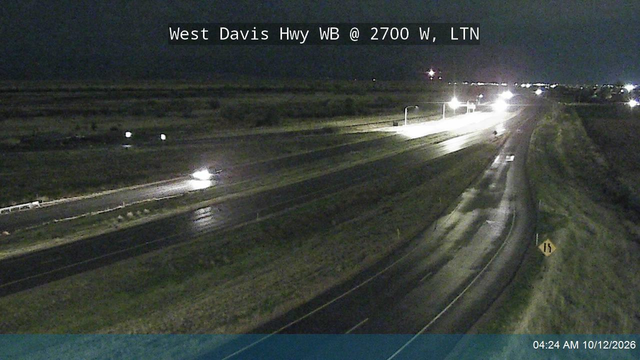 West Davis Hwy / SR-177 WB @ 2700 W / MP 9.67, LTN