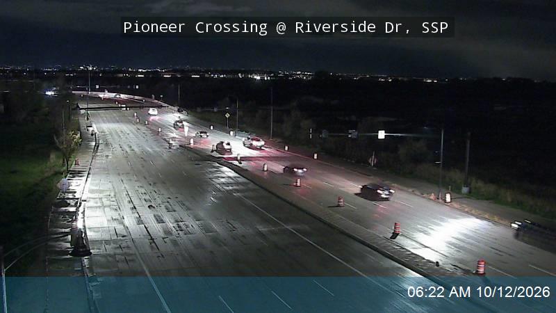 Pioneer Crossing / SR-145 @ Riverside Dr, SSP