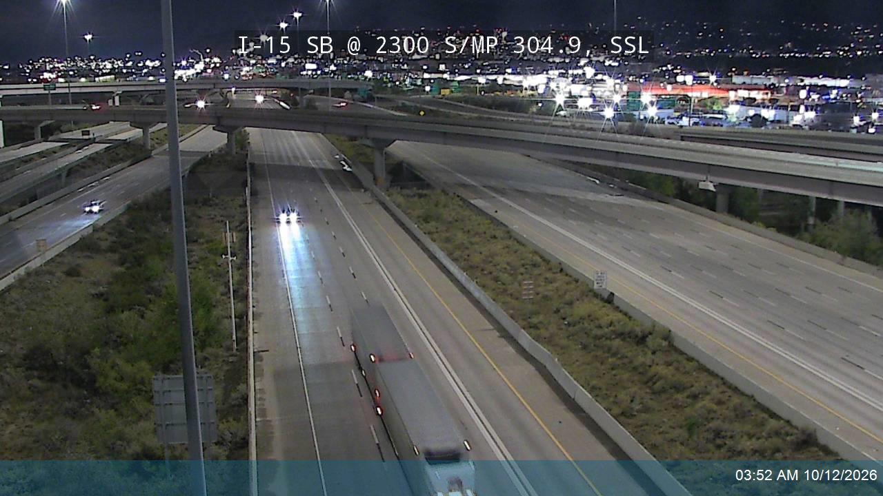 I-15 SB @ 2300 S / MP 304.9, SSL