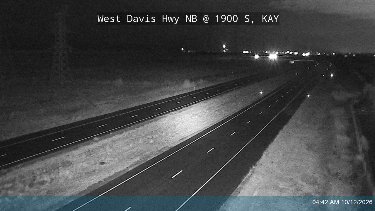 West Davis Hwy / SR-177 NB @ 1900 S / MP 4.87, KAY