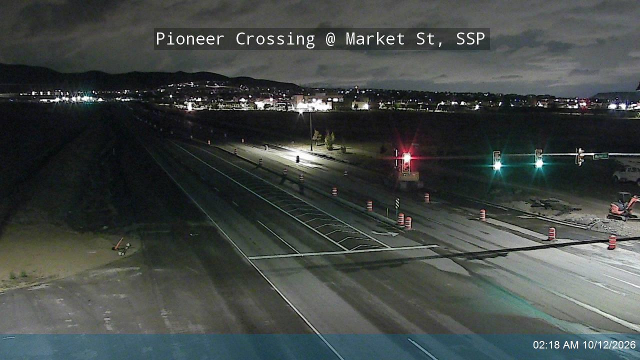Pioneer Crossing / SR-145 @ Market St, SSP