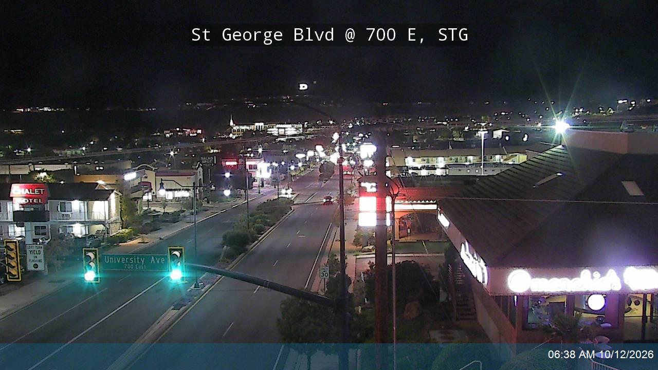 St George Blvd / SR-34 @ University Ave / 700 E, STG