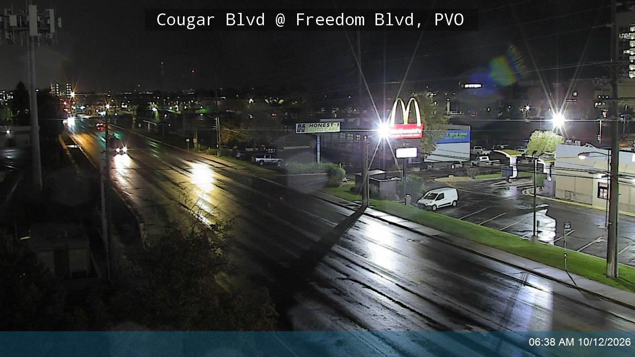 Cougar Blvd / 1230 N @ Freedom Blvd / 200 W, PVO