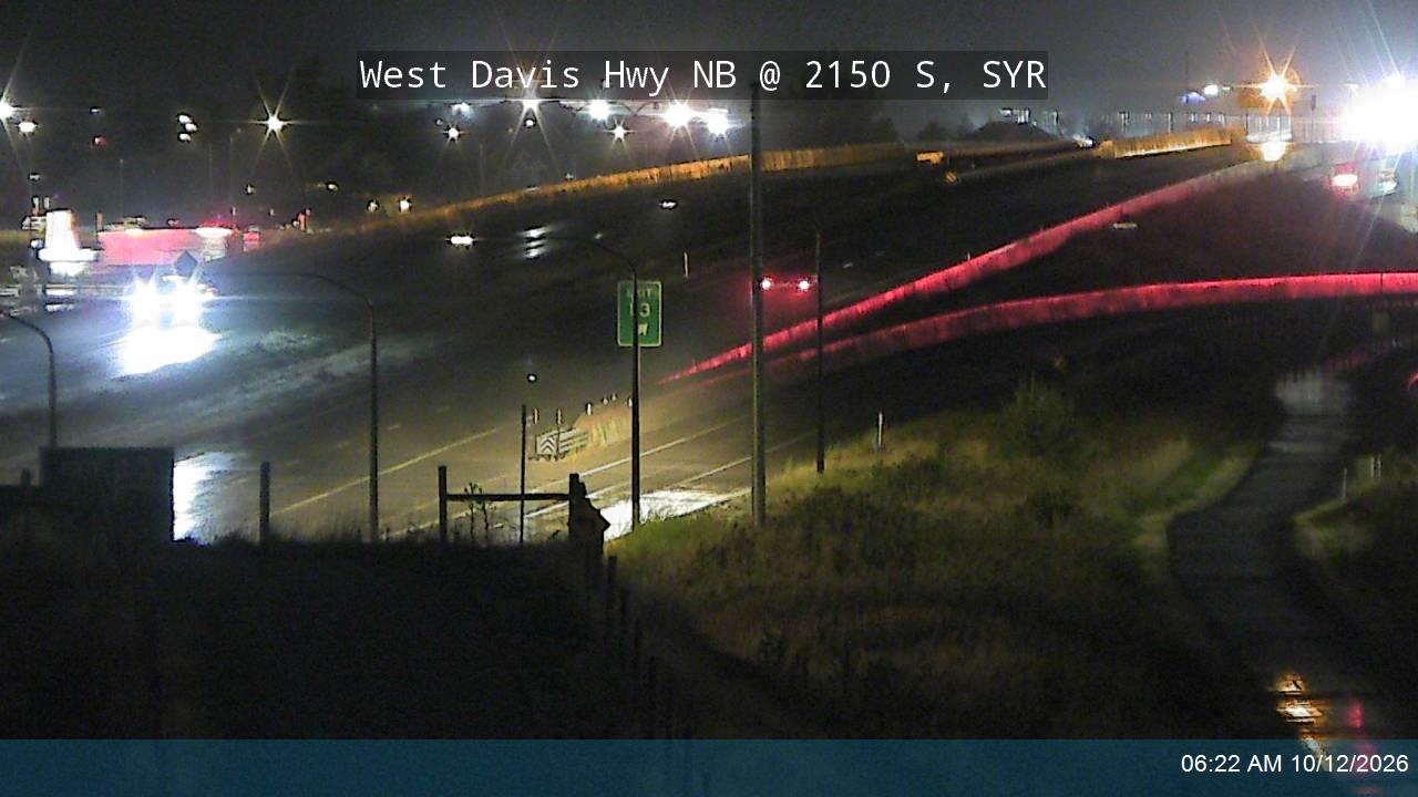 West Davis Hwy / SR-177 NB @ 2150 S / MP 13.31, SYR
