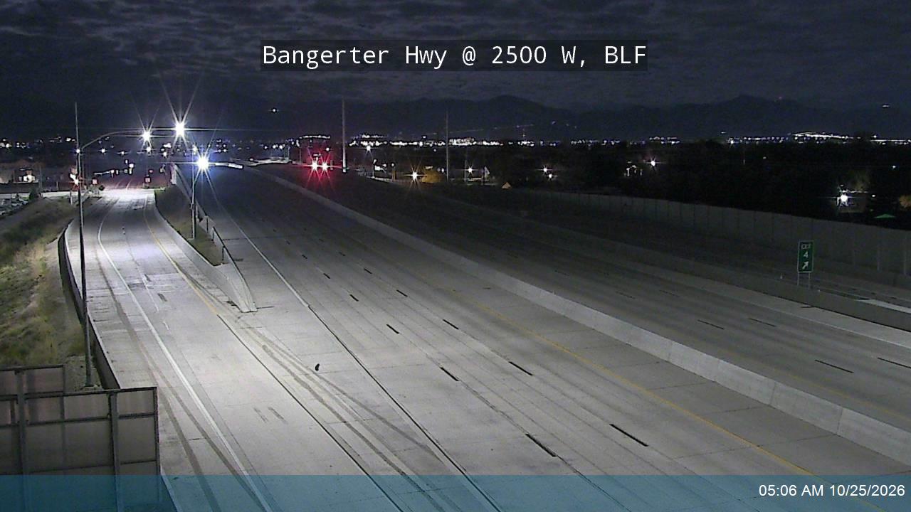 Bangerter Hwy / SR-154 @ 2500 W / MP 3.82, BLF
