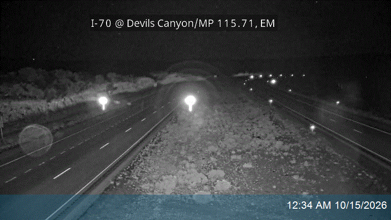 I-70 @ Devils Canyon / MP 115.71, EM