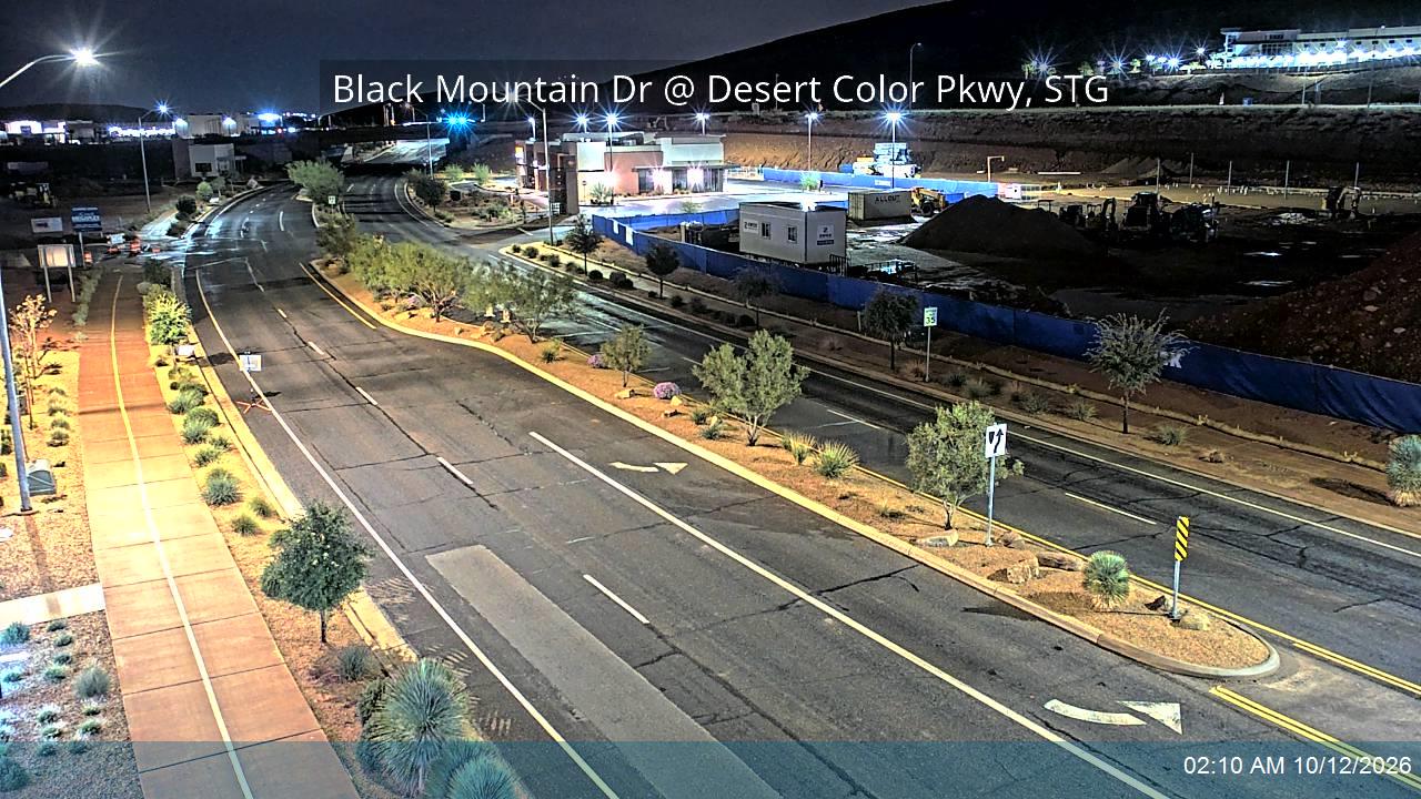 Southern Pkwy / SR-7 / SB Ramp (Black Mountain Dr) @ Desert Color Pkwy, STG