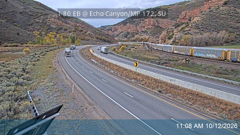 I-80 EB @ Echo Canyon / MP 172, SU