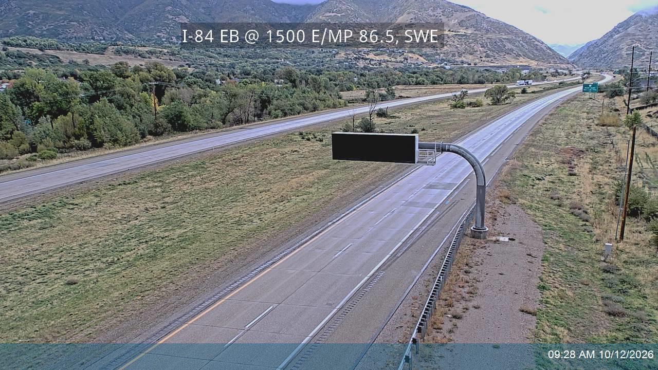 I-84 / Weber Canyon EB @ MP 86.68, SWE