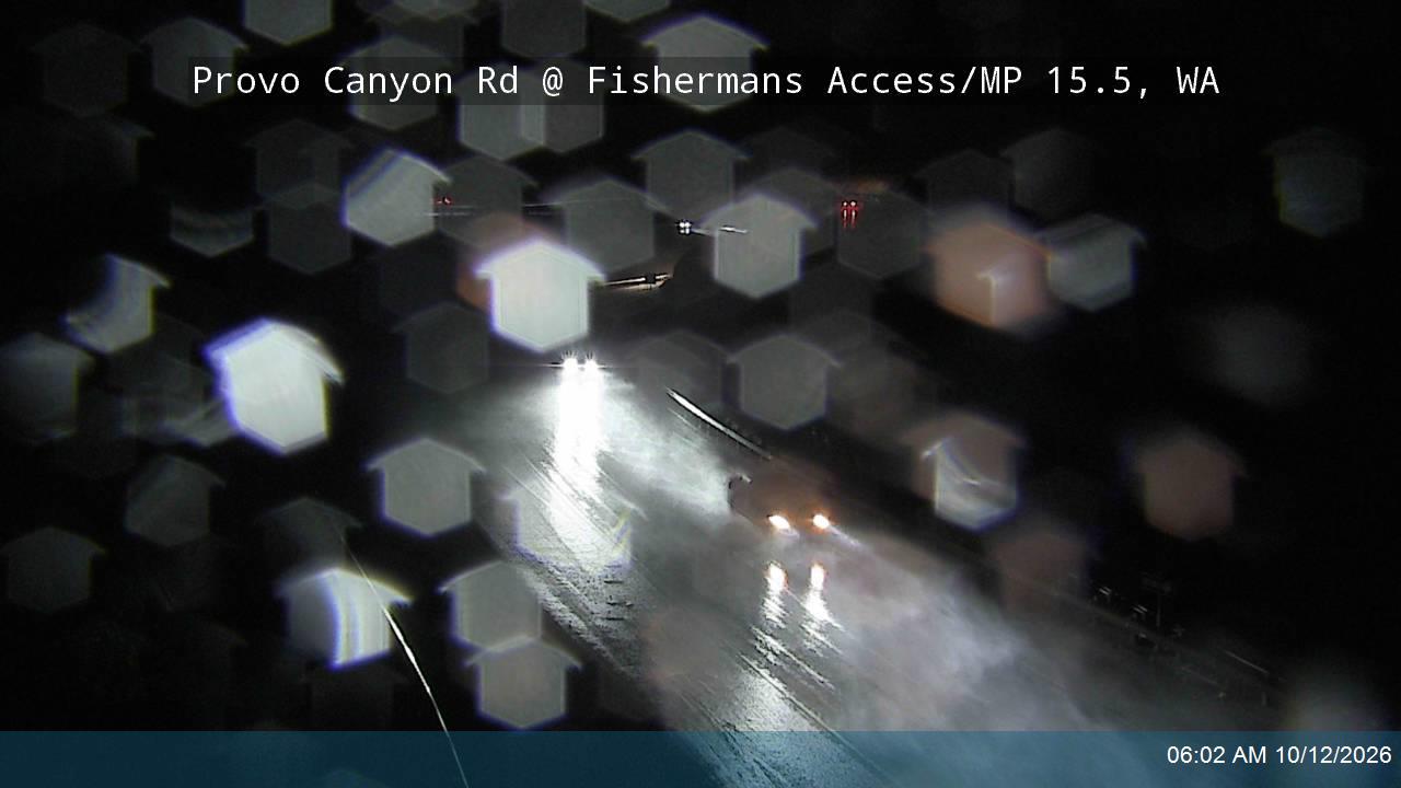 Provo Canyon Rd / US-189 @ Fishermens / MP 15.46