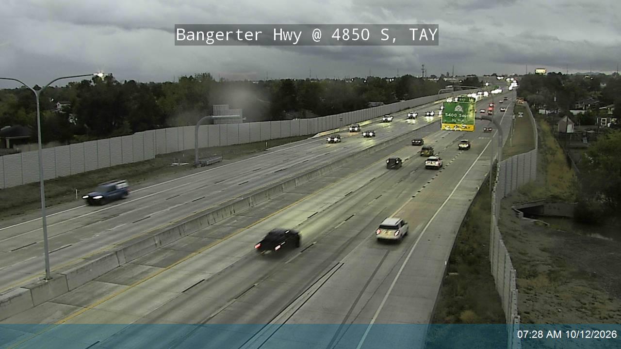 Bangerter Hwy / SR-154 SB @ MP 16.47, TAY