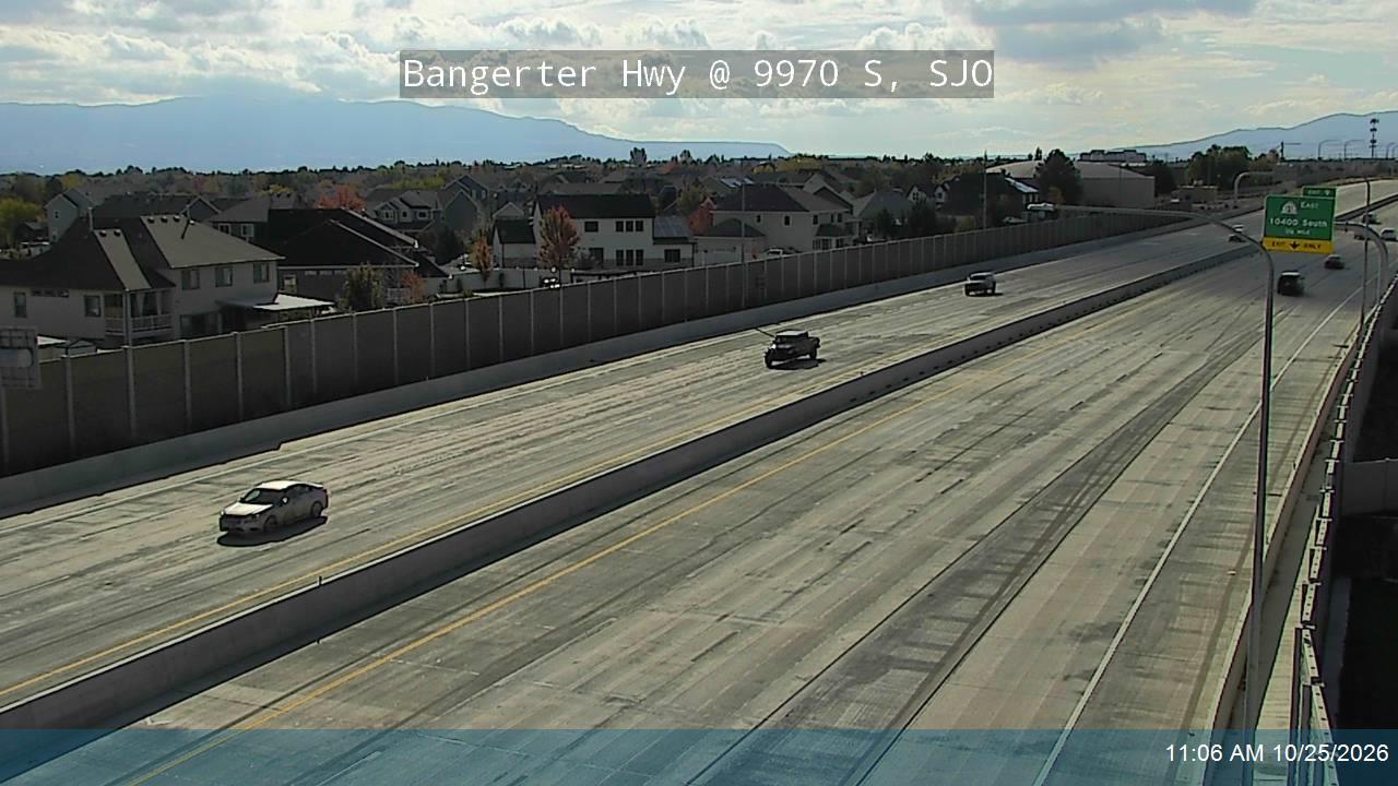 Bangerter Hwy / SR-154 @ 9970 S / MP 9.97, SJO