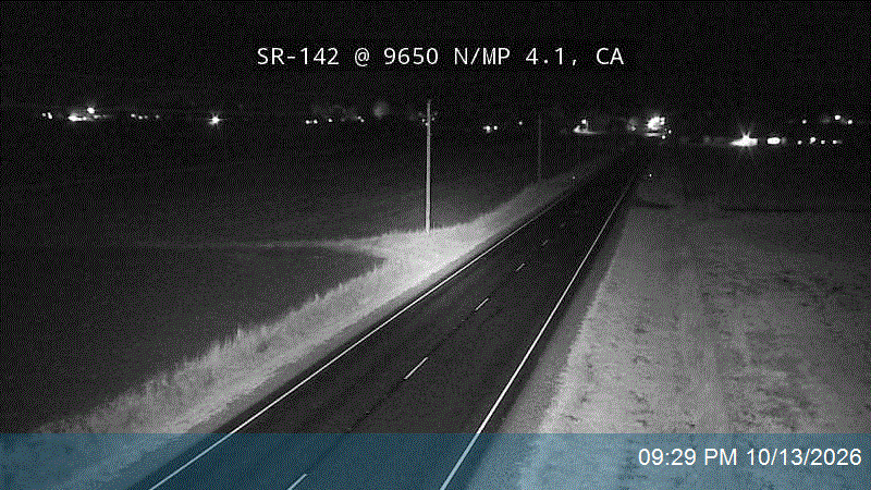 SR-142 @ 9650 N / MP 4.1, CA