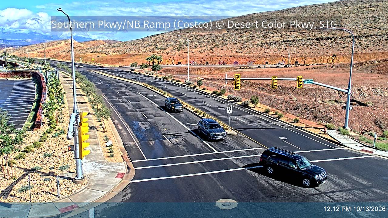 Southern Pkwy / SR-7 NB Ramp (Costco) @ Desert Color Pkwy, STG